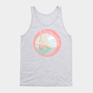 Mumbai sea link bridge Tank Top